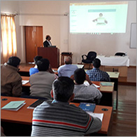 Session at North Eastern Police Academy NEPA, Meghalaya